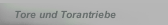 Tore und Torantriebe